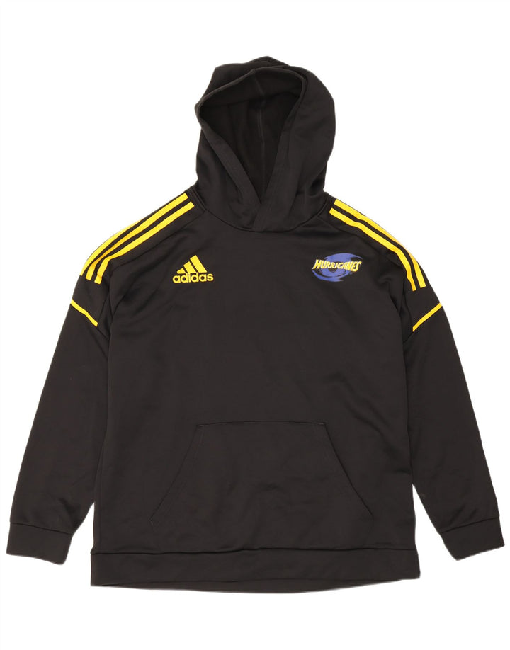 Adidas Mens Graphic Hoodie Jumper XL Preto Poliéster
