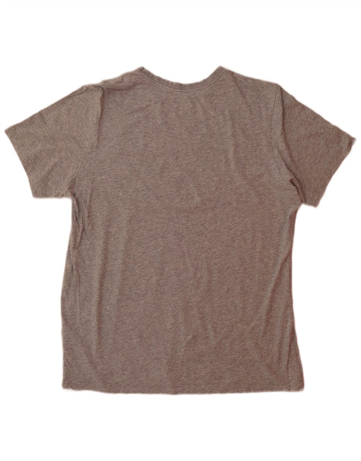 Camiseta feminina NIKE UK 16 grande algodão cinza