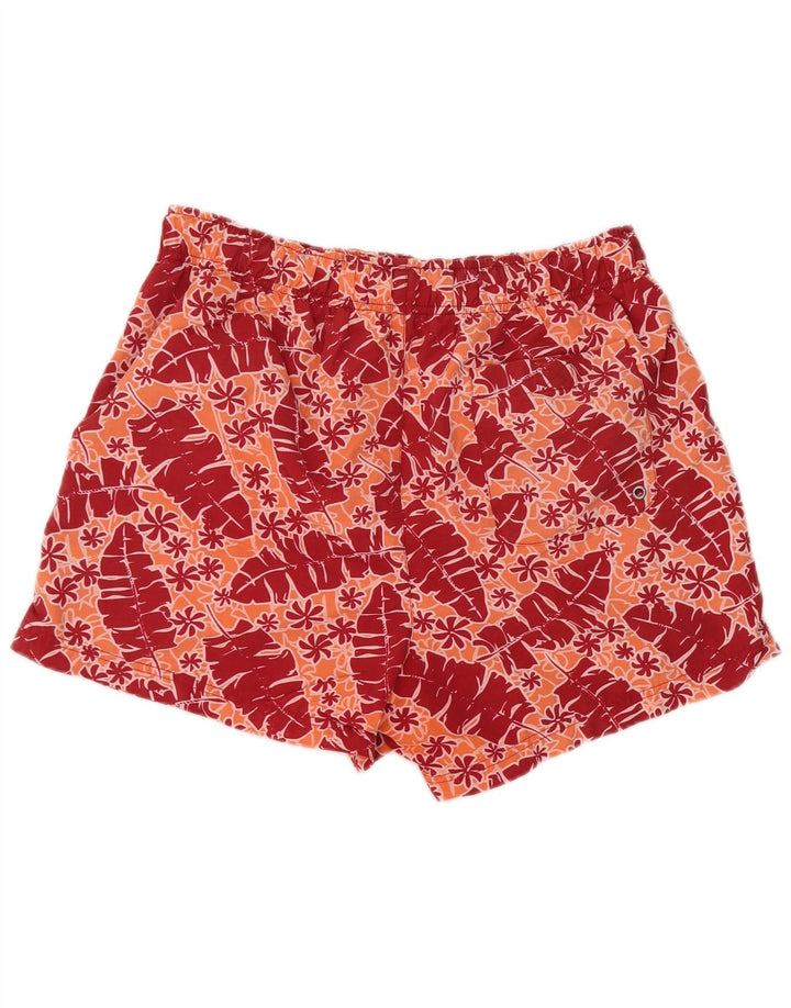 Shorts de natação masculino TOMMY HILFIGER médio vermelho floral