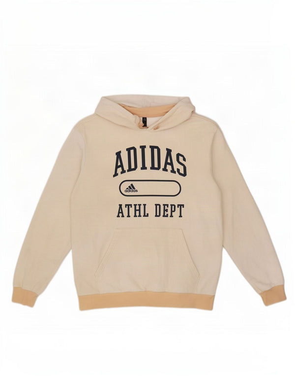 Adidas masculino gráfico moletom com capuz grande off white algodão colorblock