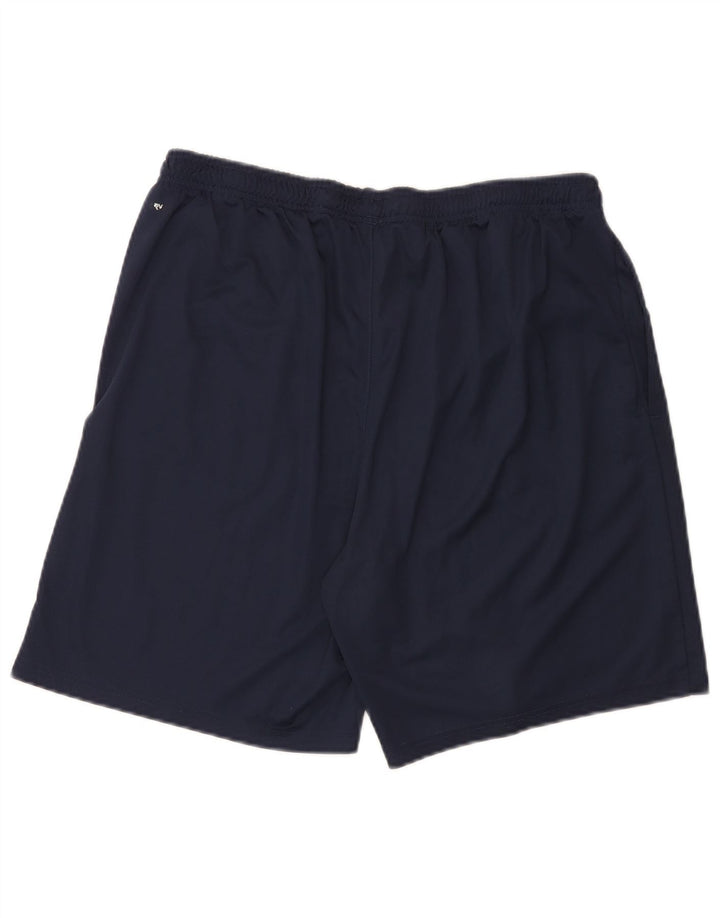 Shorts esportivos masculinos Puma XL azul marinho poliéster