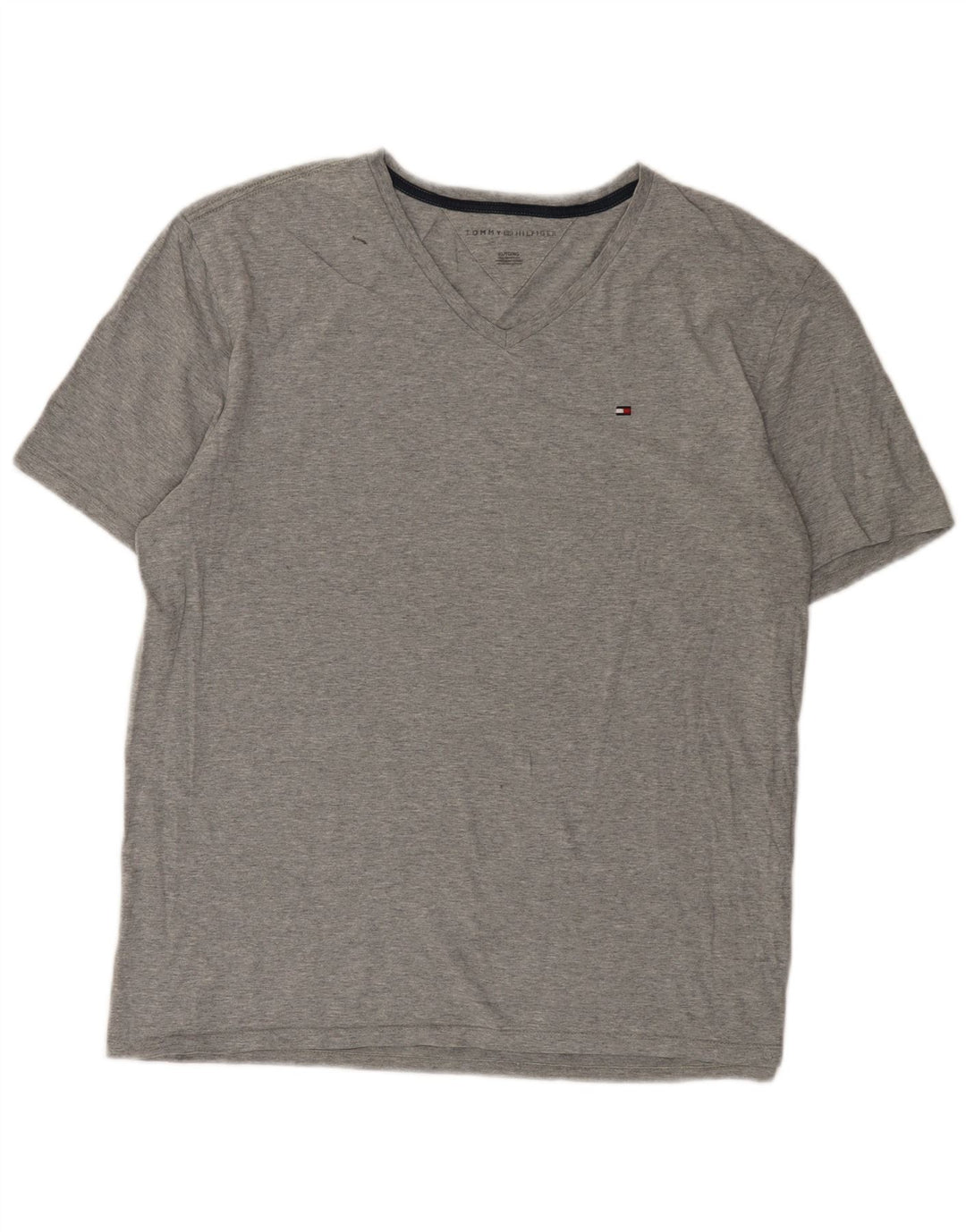Camiseta masculina Tommy Hilfiger Top XL cinza
