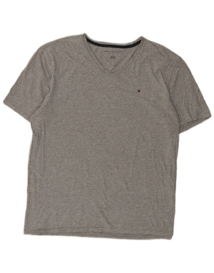 Camiseta masculina Tommy Hilfiger Top XL cinza