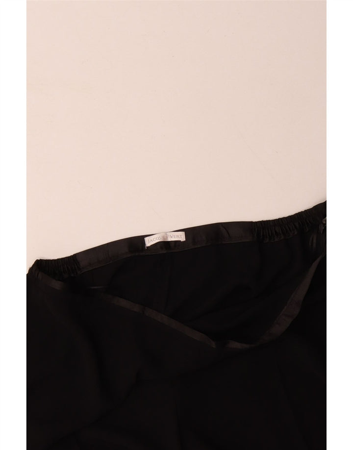 Calça feminina casual reta JACQUES VERT W36 L30 poliéster preto