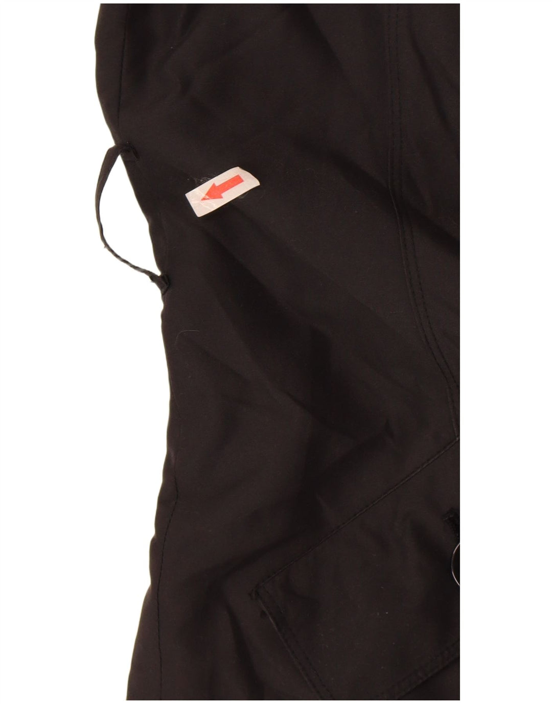 Casaco impermeável feminino Marks & Spencer Reino Unido 14 grande poliéster preto