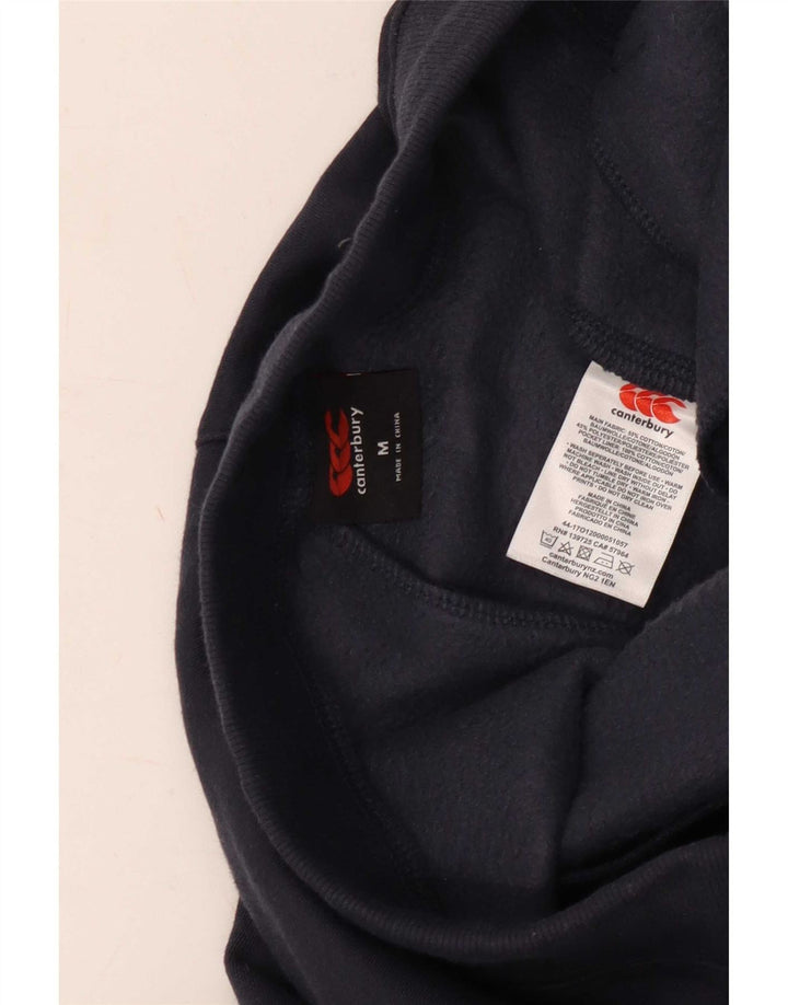 Calça de treino masculina Canterbury de algodão azul marinho médio