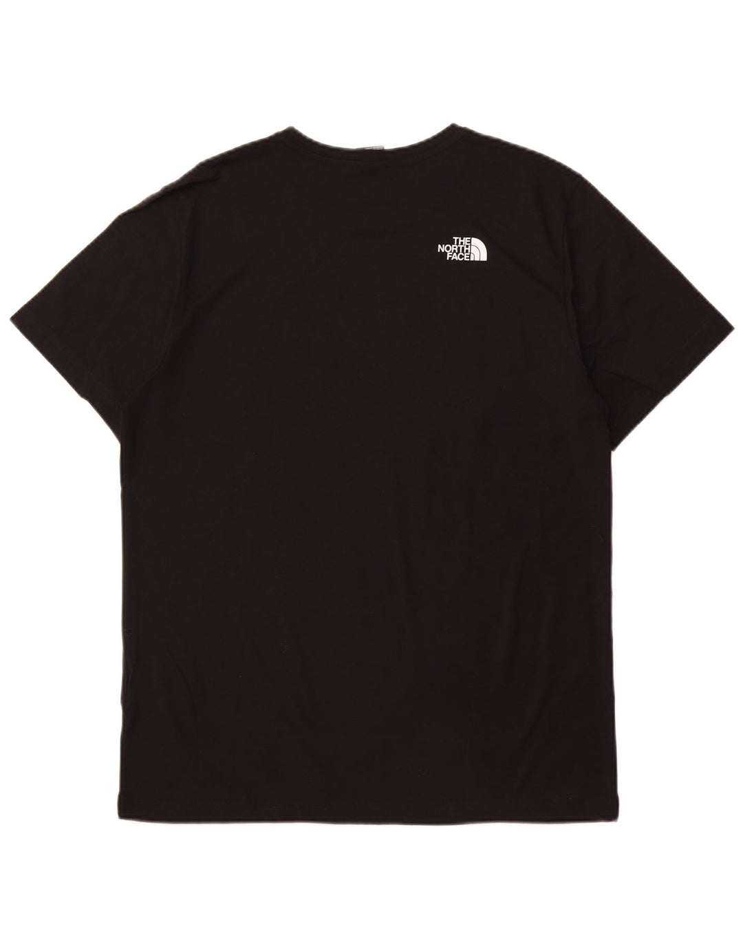 Camiseta gráfica masculina THE NORTH FACE top grande de algodão preto