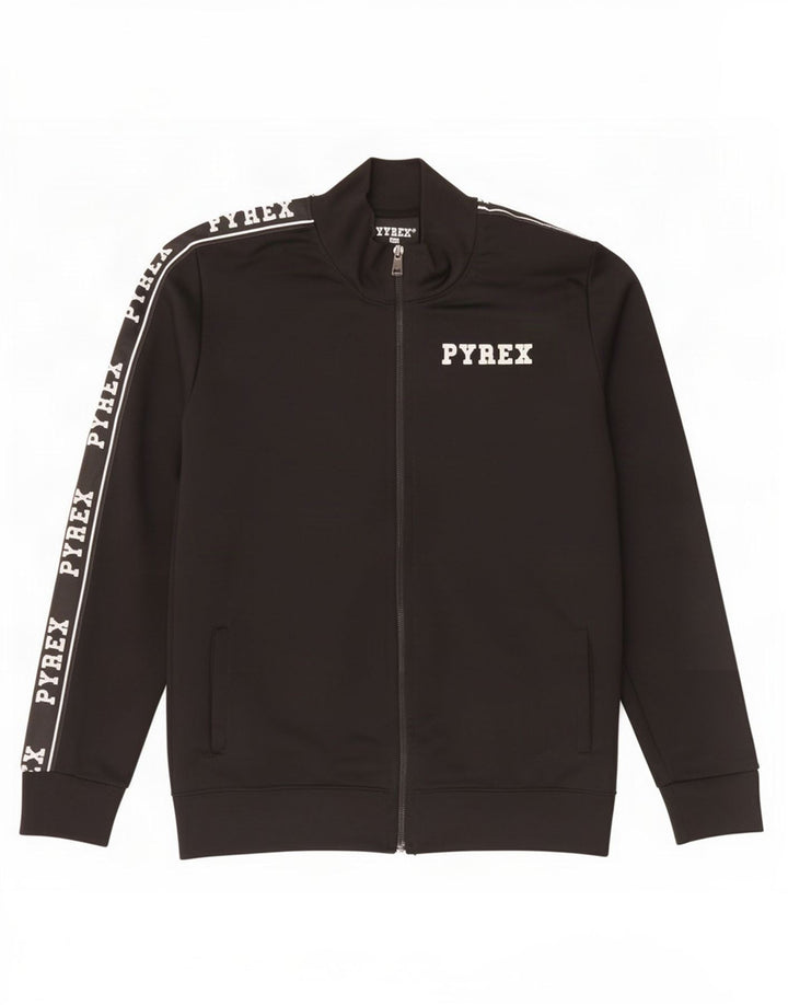 Jaqueta Pyrex Boys Graphic Treino Top 13-14 Anos 2XL Poliéster Preto
