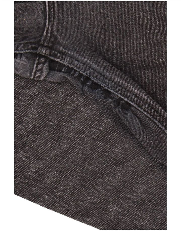 Lee Womens Carol Calça Jeans Cropped W28 L25 Algodão Cinza