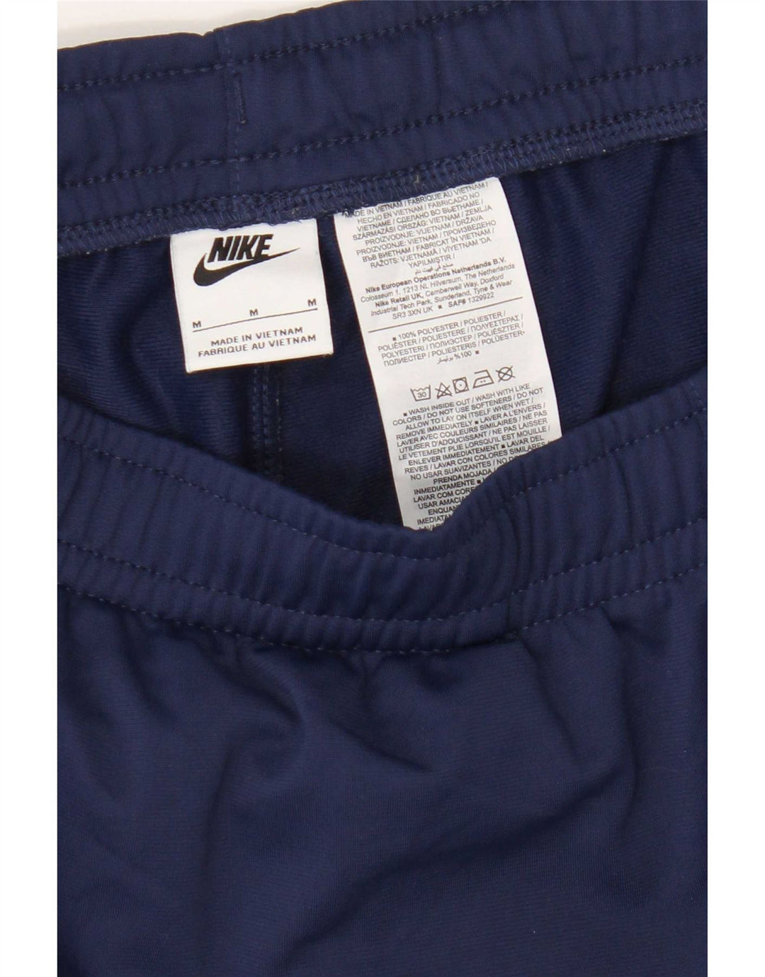 Nike Mens Treino Calças Joggers Médio Azul Marinho Poliéster