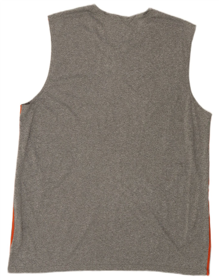 PUMA Colete Masculino Top XL Cinza Poliéster