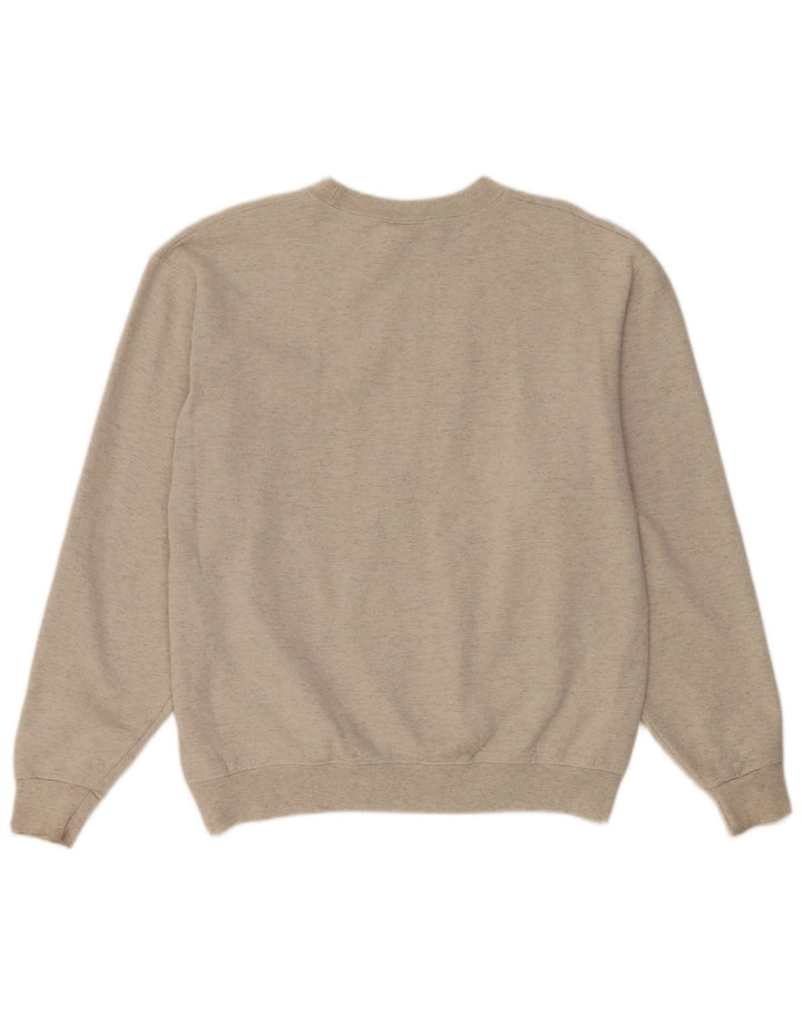 CHAMPION Suéter gráfico feminino com capuz UK 14 cinza médio