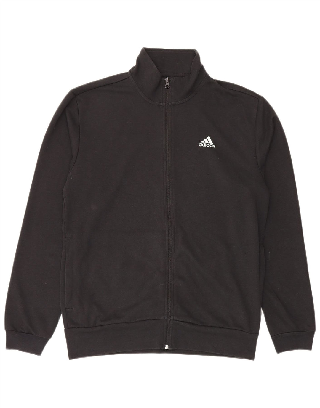 Adidas Mens Aeroready Graphic Tracksuit Top Jaqueta Médio Preto Poliéster