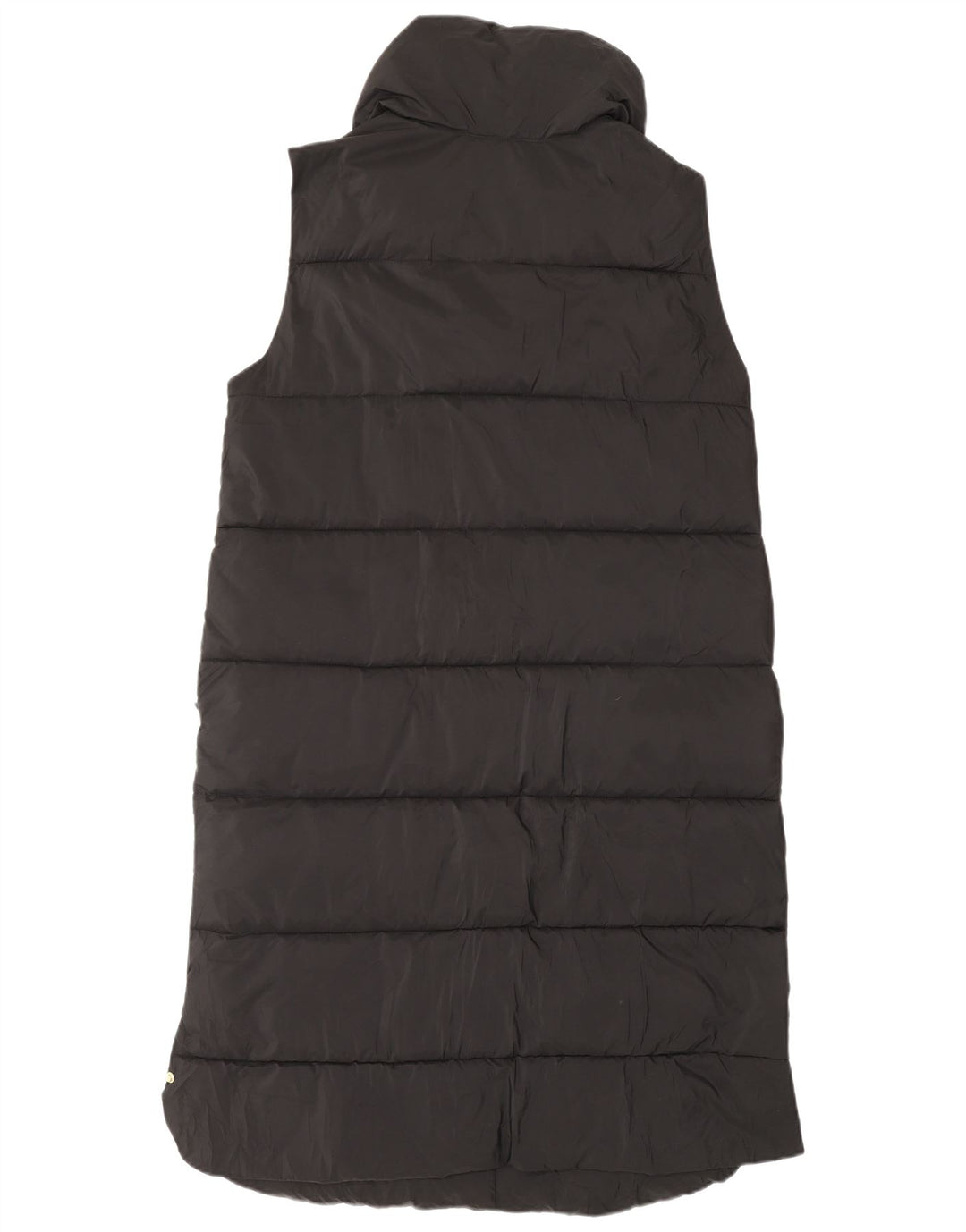 Casaco acolchoado feminino sem mangas S.Oliver UK 12 poliéster preto médio