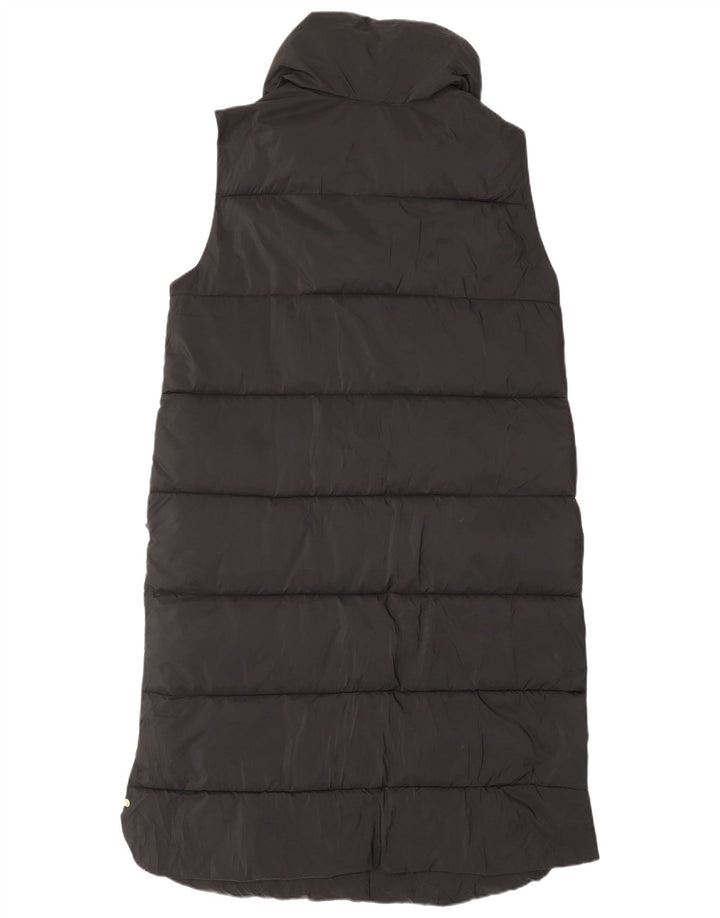 Casaco acolchoado feminino sem mangas S.Oliver UK 12 poliéster preto médio