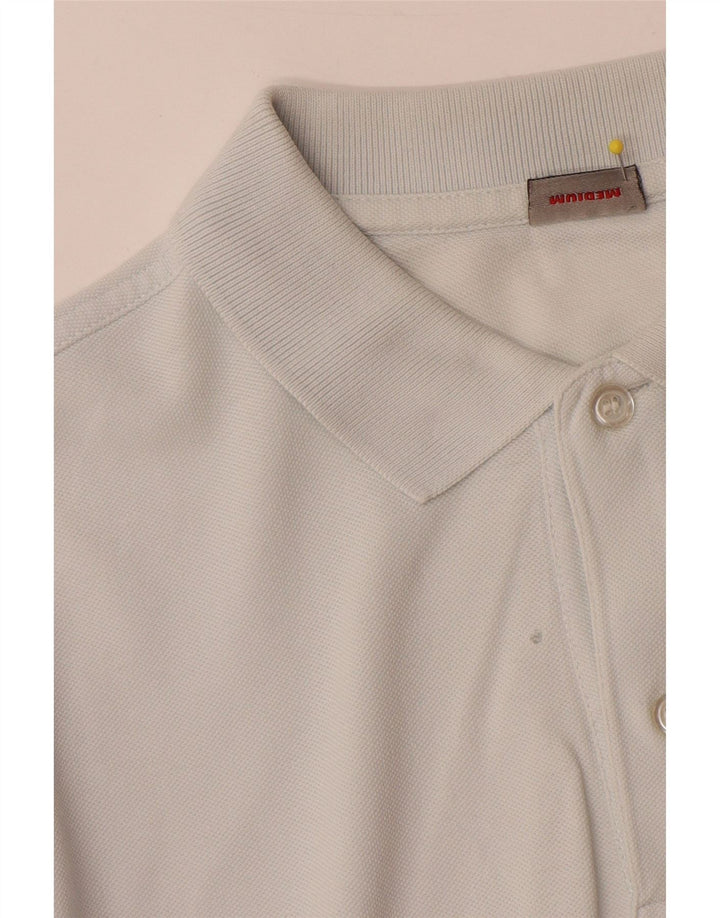 Camisa polo masculina Kappa médio algodão branco