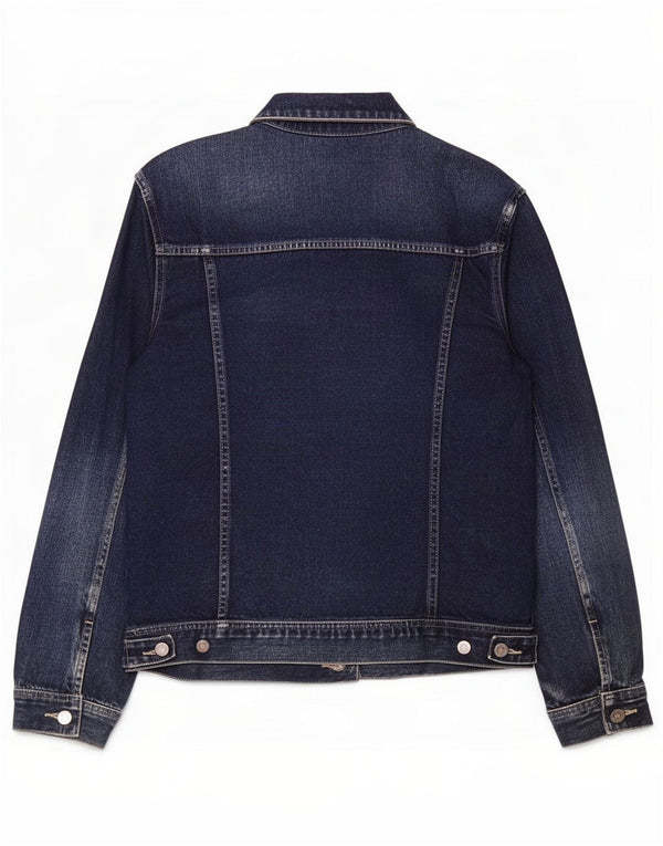 Wit Boy Boys Jaqueta jeans 13-14 anos grande algodão azul marinho
