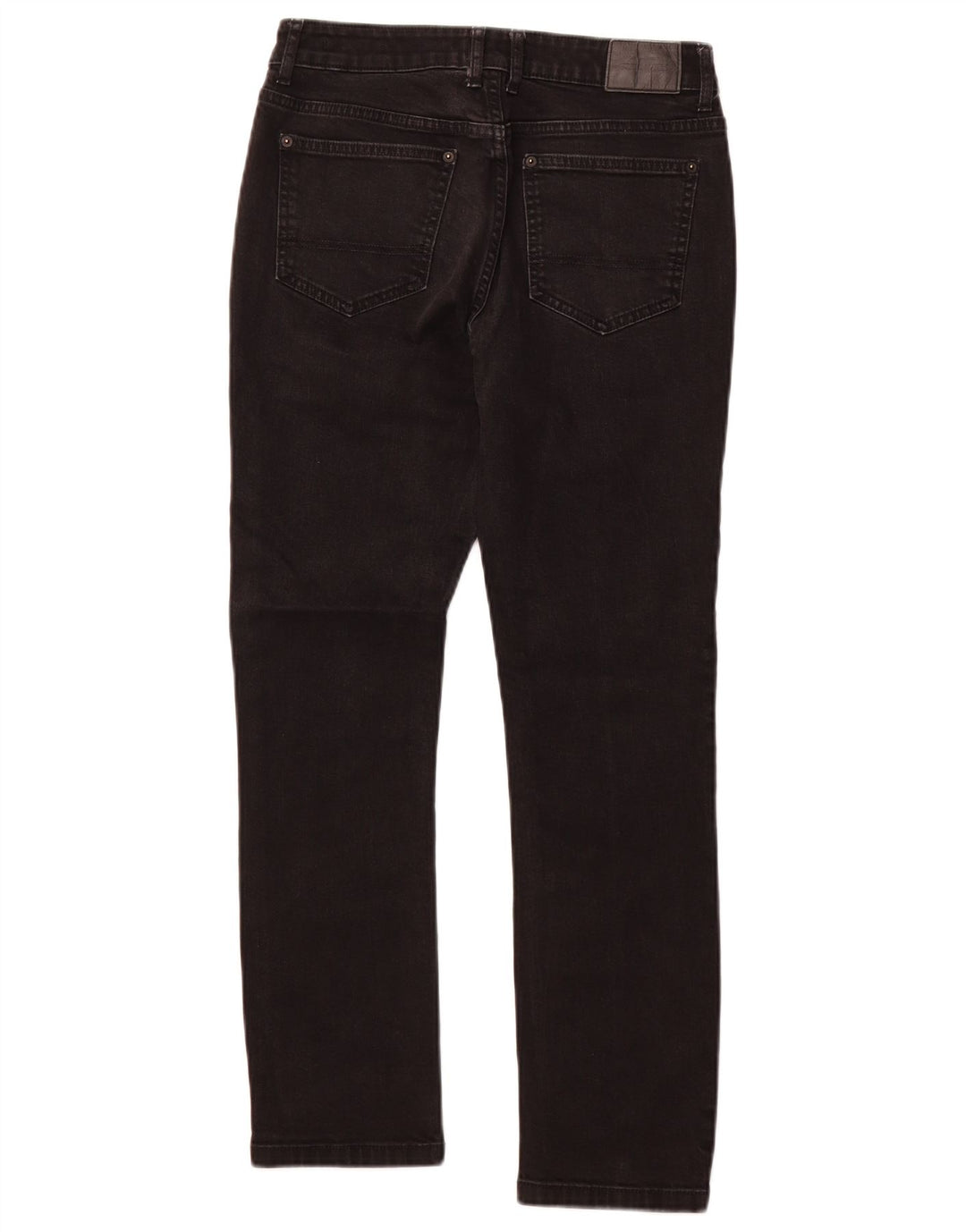 JACK WILLS Calça jeans masculina slim W28 L32 algodão preto