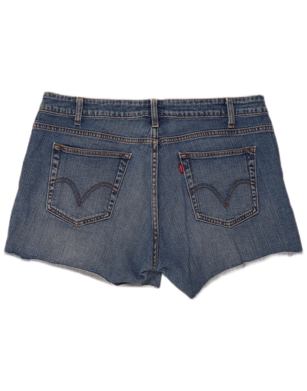 Shorts jeans feminino LEVI'S W36 XL azul