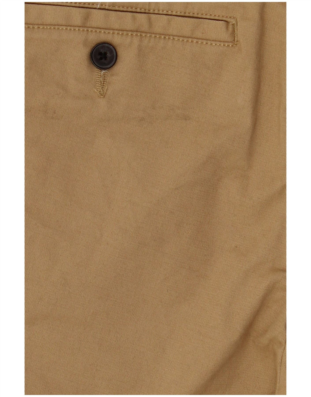 Jack Wills Mens Chino Shorts W30 Algodão Bege Médio