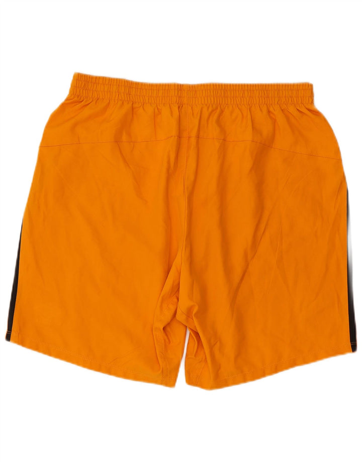 Umbro Mens Graphic Sport Shorts XL Laranja Colourblock Poliéster
