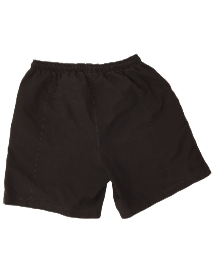 Shorts de natação masculino Reebok médio preto poliéster