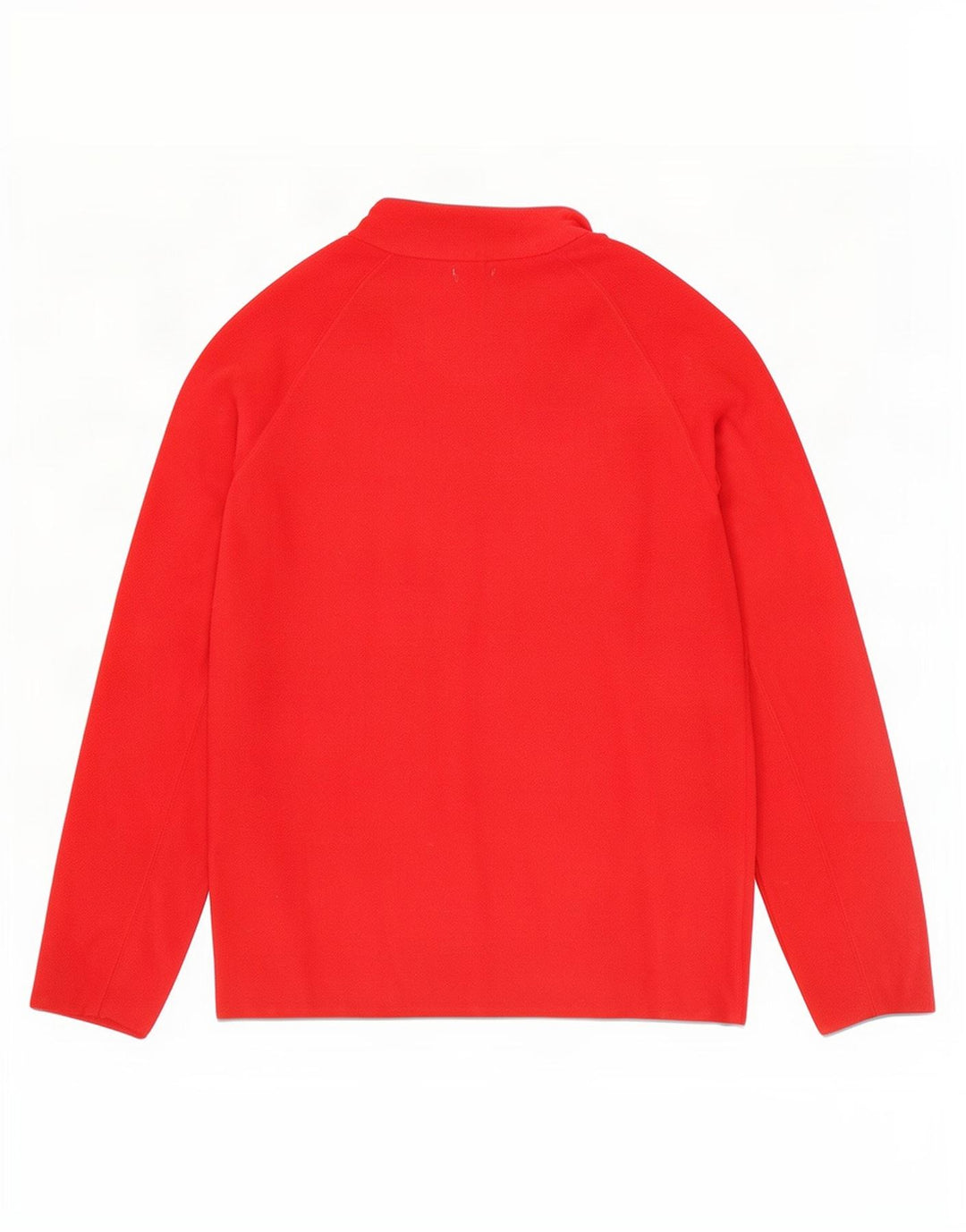Suéter de lã masculino Henry Cottons com zíper e gola XL vermelho
