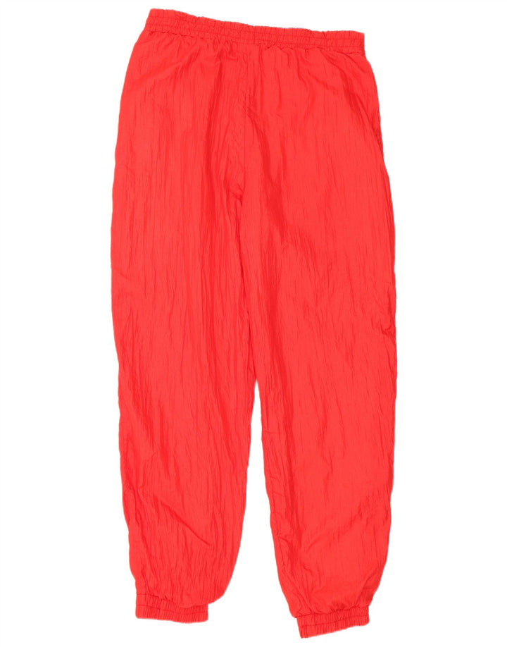 Calça de treino masculina vintage joggers médio vermelho