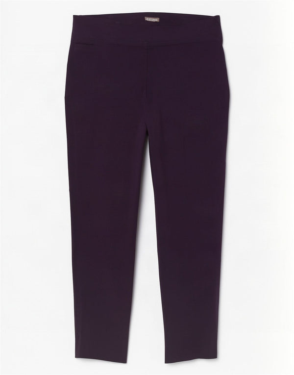 Calça feminina Marks & Spencer Autograph UK 20 2XL W40 L29 Azul marinho