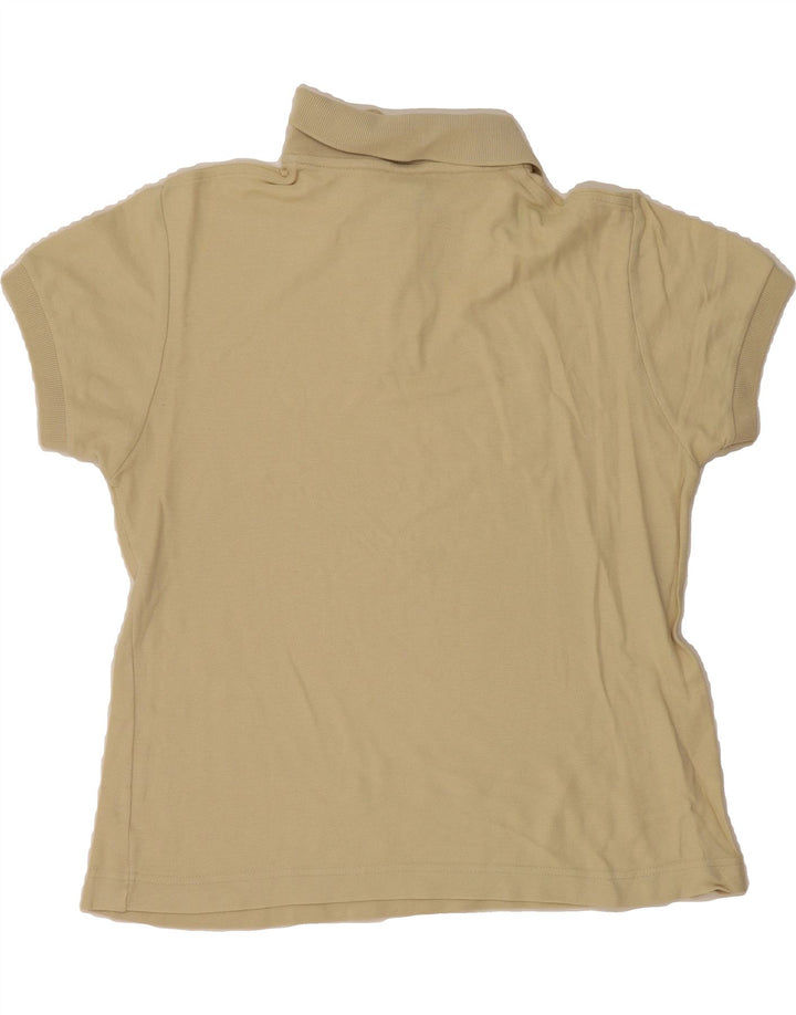 FILA Womens Polo Shirt IT 44 Medium Beige Cotton Vintage Fila and Second-Hand Fila from Messina Hembry 