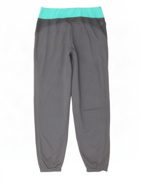 Calça esportiva feminina Puma Joggers UK 12 cinza médio colorblock