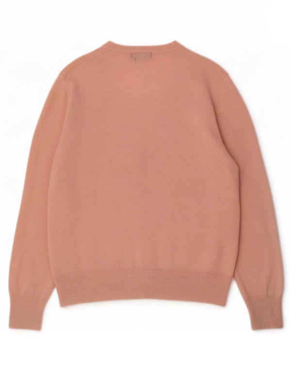 Suéter feminino Marks & Spencer Autograph Cardigan Reino Unido 18 XL caxemira rosa