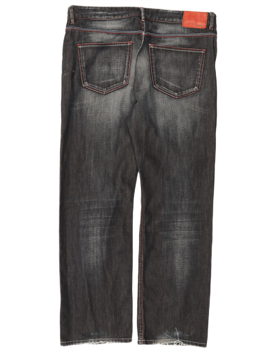 Jeans retos masculinos GANT W38 L32 algodão preto