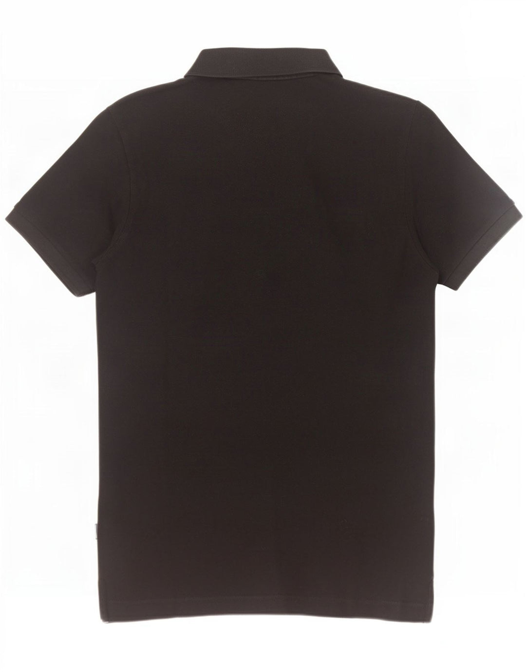 Camisa polo masculina Superdry médio algodão preto
