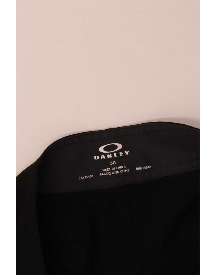Calções de banho masculinos Oakley Graphic médio preto
