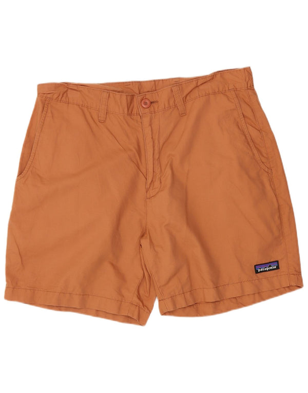 Shorts Chino Masculino Patagonia W32 Médio Algodão Laranja