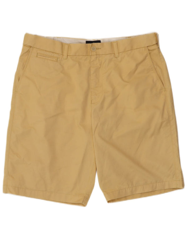 Shorts Chino masculino Marks & Spencer W36 grande algodão amarelo