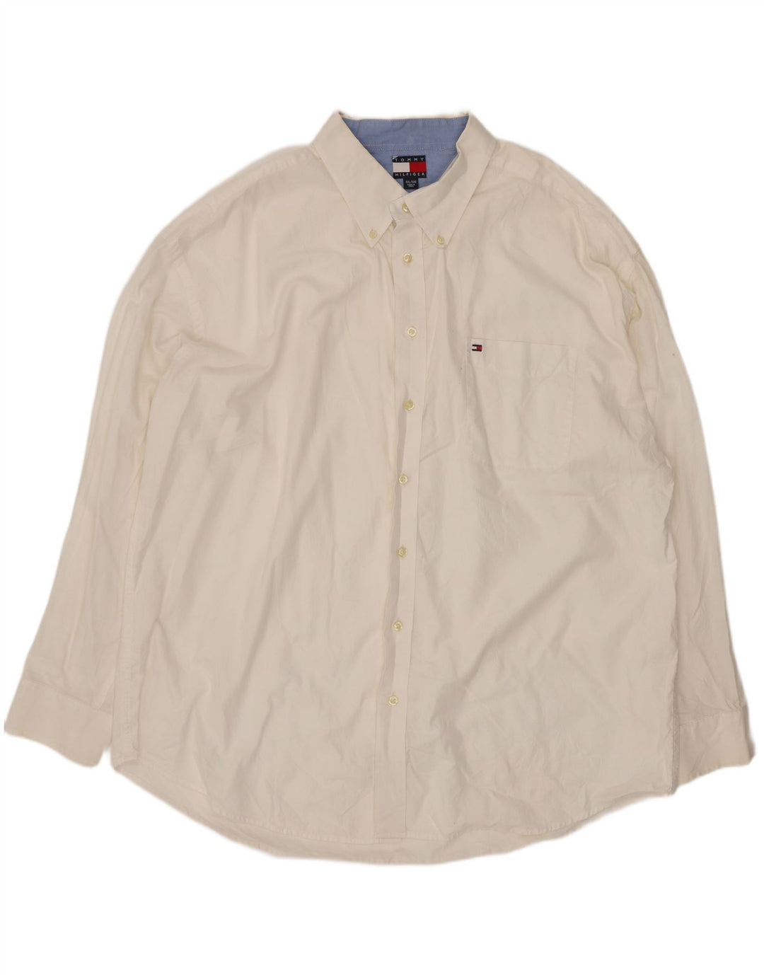 Camisa masculina Tommy Hilfiger 2XL algodão branco