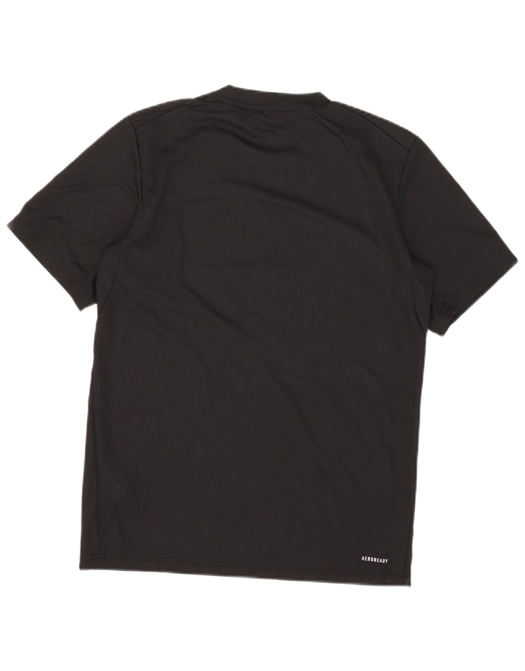 Adidas Mens Aeroready Camiseta Top Pequeno Poliéster Preto