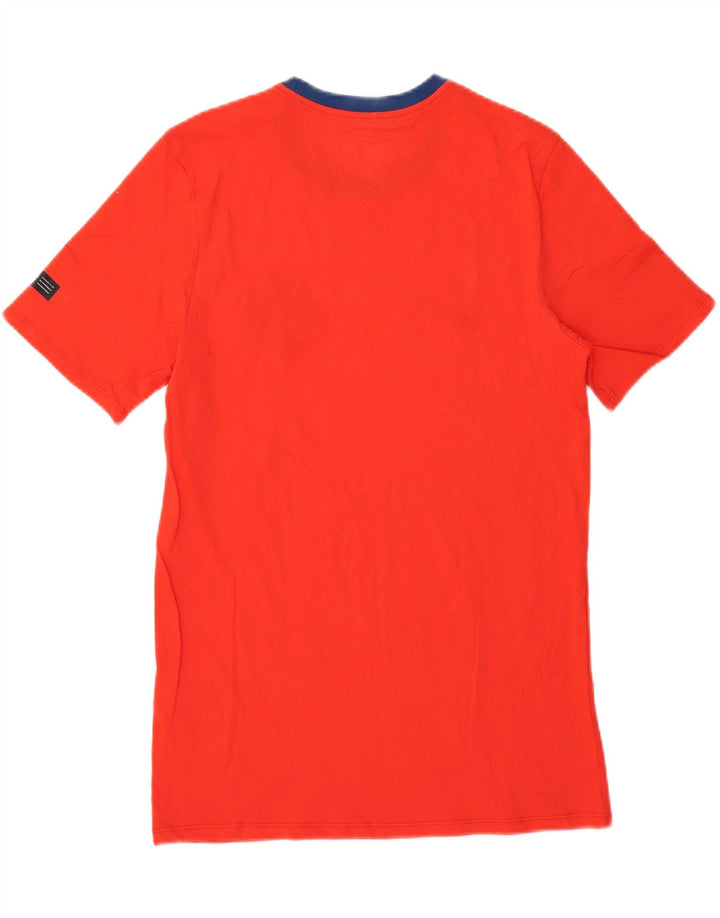 Camiseta masculina Nike Athletic Cut Top médio algodão vermelho