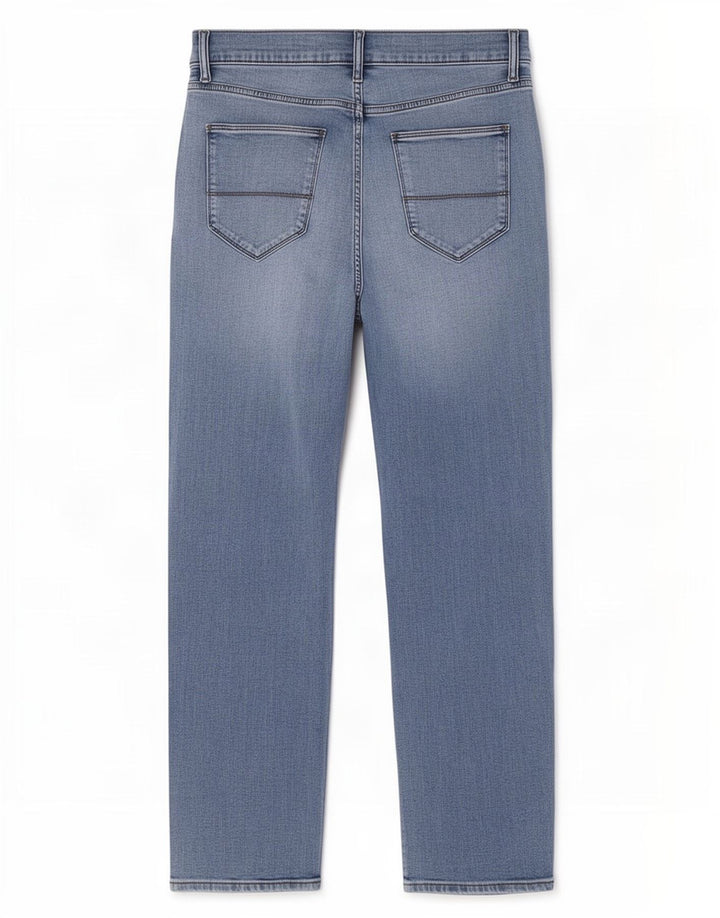 Jeans retos masculinos Marks & Spencer W32 L31 algodão azul