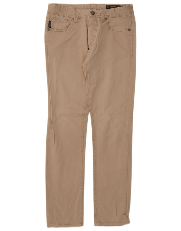 Calça casual justa masculina Jack & Jones W30 L30 bege