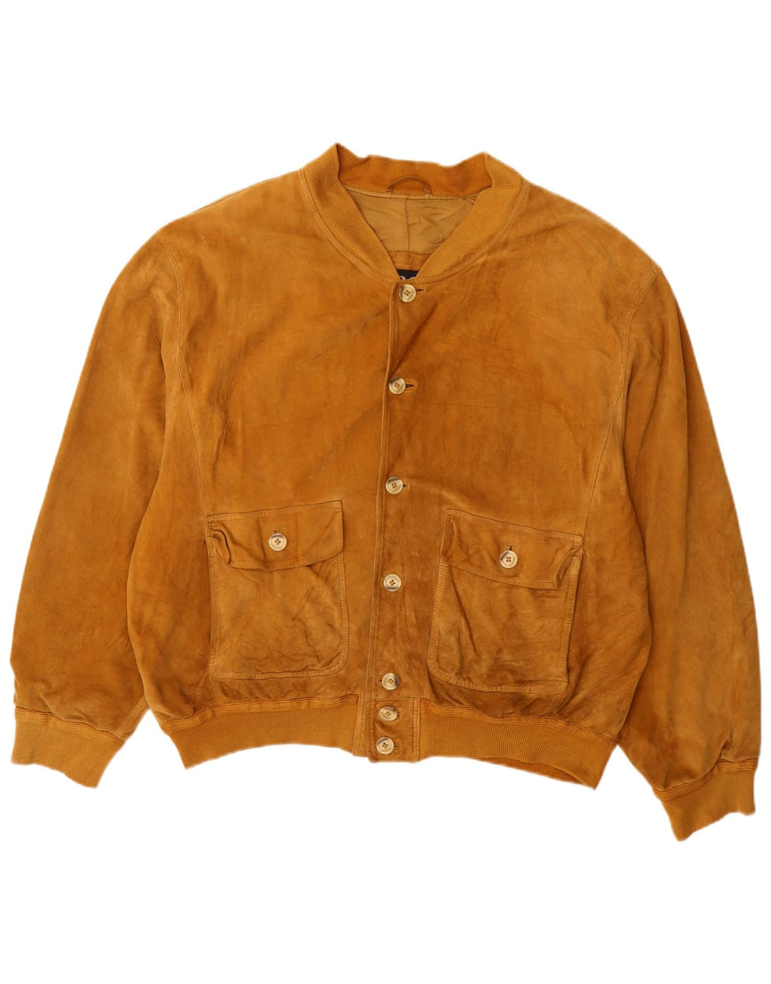 Jaqueta bomber masculina Pica de camurça IT 42 XL bege