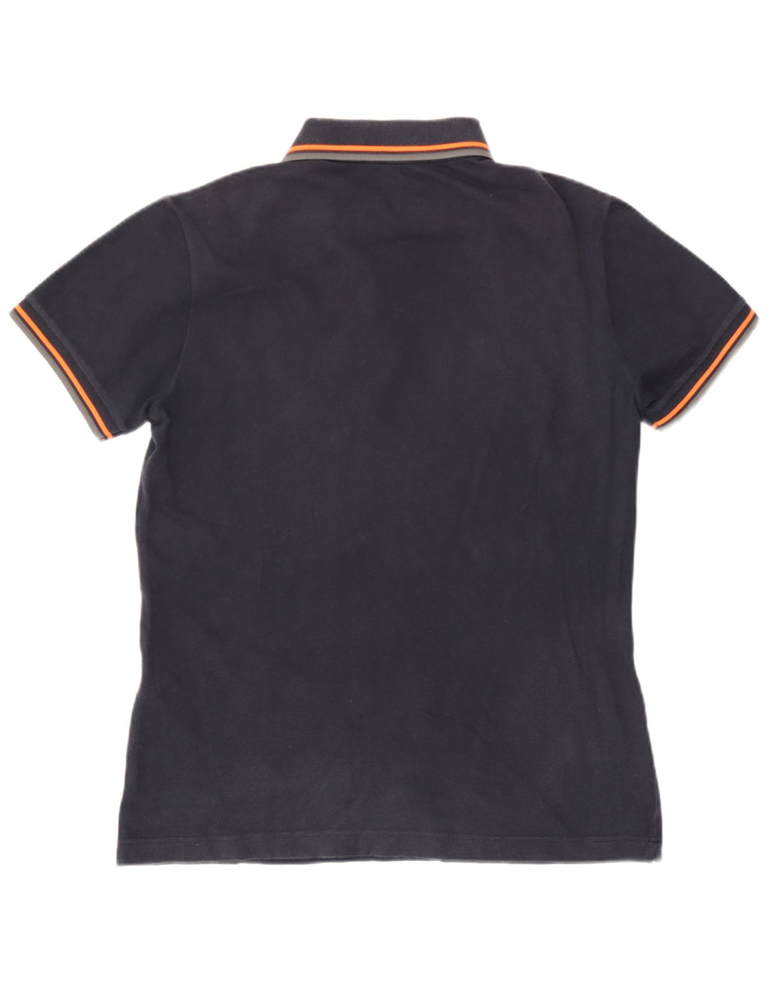 Camisa pólo masculina Fred Perry pequena algodão azul marinho