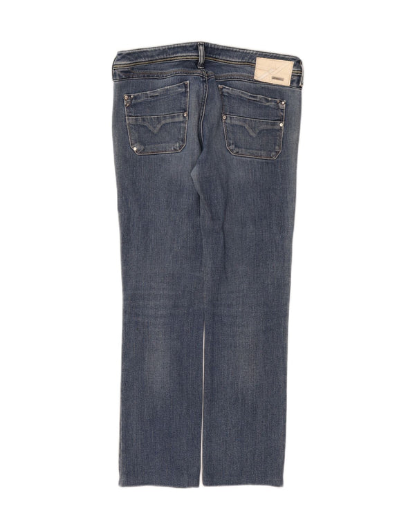 Jeans feminino Diesel Lowky Straight W32 L28 algodão azul