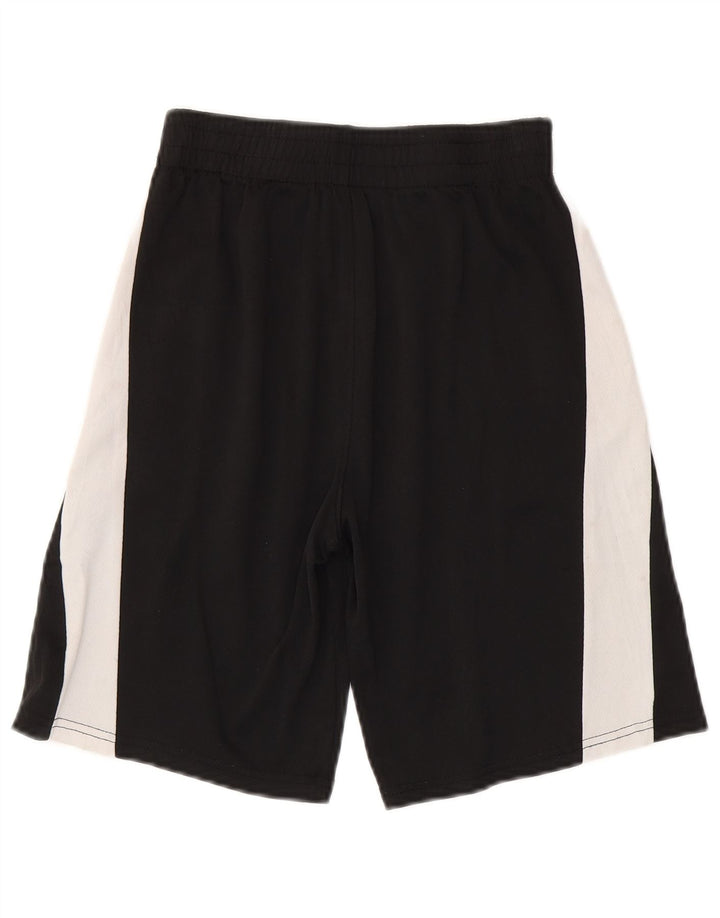 Puma Boys Sport Shorts 14-15 anos grande preto colorblock poliéster
