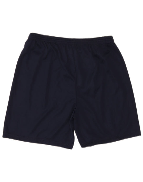 Errea Mens Sport Shorts Médio Azul Marinho Poliéster