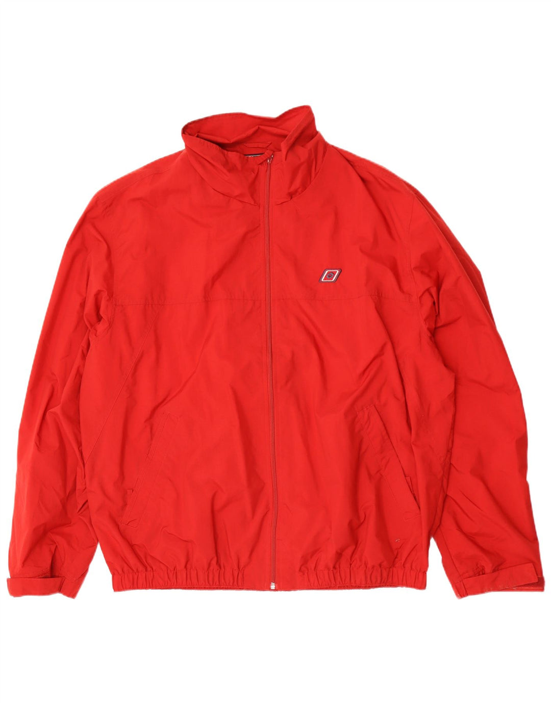 Jaqueta de chuva masculina Lotto UK 46 3XL nylon vermelho