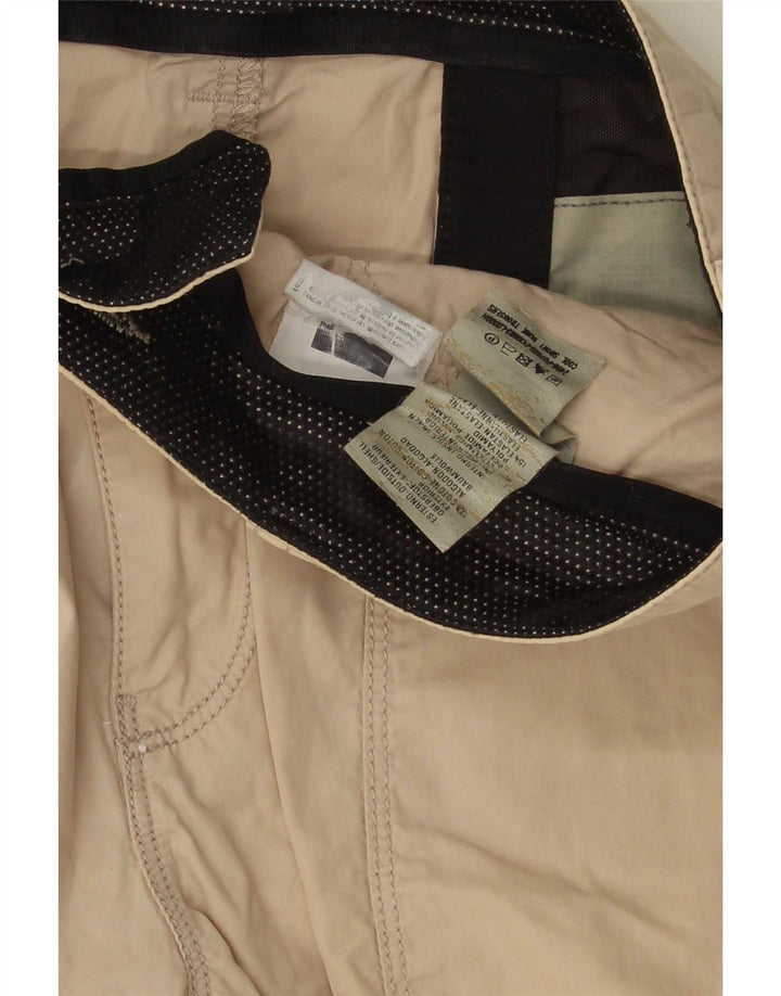Shorts chino masculino Refrigiwear W34 grande algodão bege