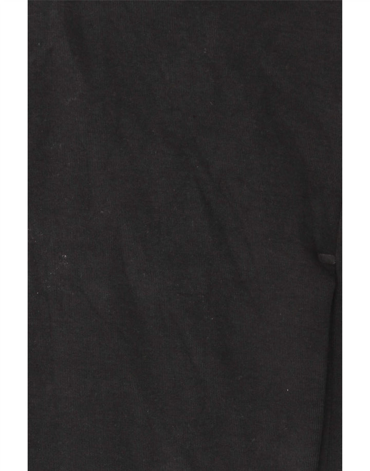 Suéter Nike Masculino Zip com Capuz Pequeno Algodão Preto